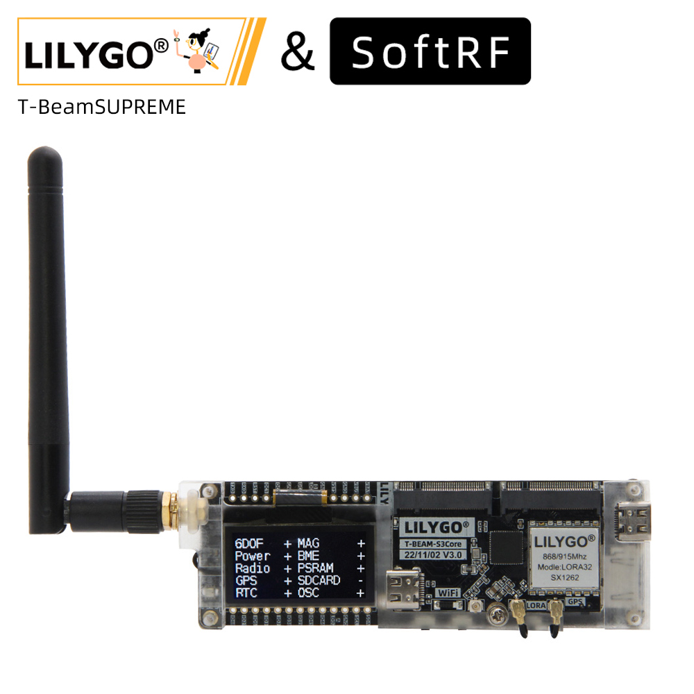 LILYGO® SoftRF T-Beam SUPREME  – Esp32 S3 Development Board Lot Bewertung und Preis